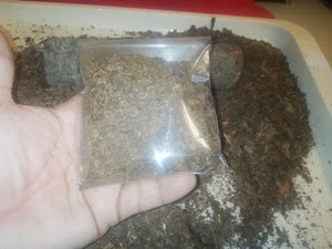 CRUSHED MAPACHO FOR PREPARATION OF CIGARS